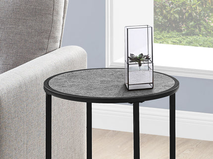 Round Accent Side Table, Contemporary & Modern