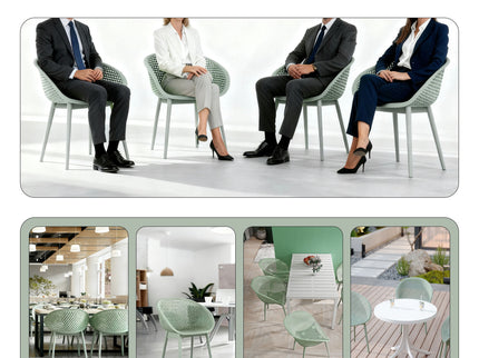 2 Pack Lounge Chair Set & Folding Square Table