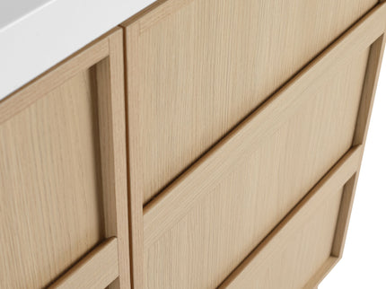 Freestanding Bathroom Vanity With Soft Close Doors