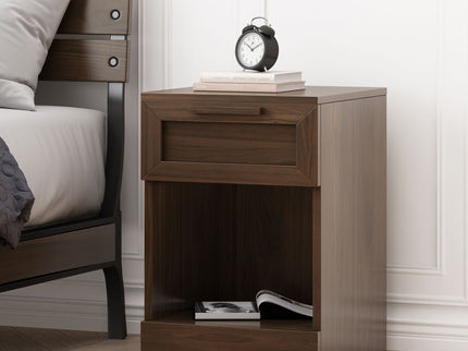 Broxon - Rustic Drawer Nightstand