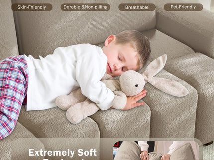4 Seater Modern Couch With Seats Storage