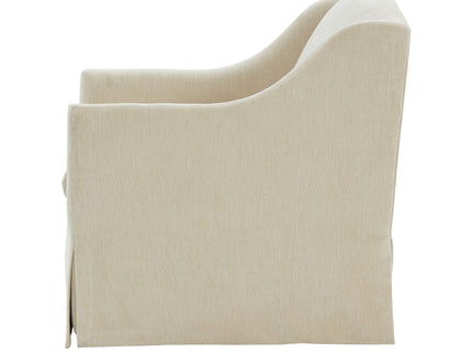 Luisa - Skirted Swivel Accent Chair