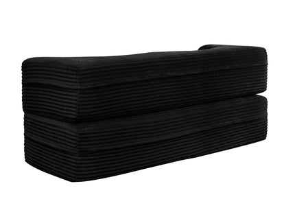 Floor Convertible Sleeper Sofa Bed With 2 Pillows