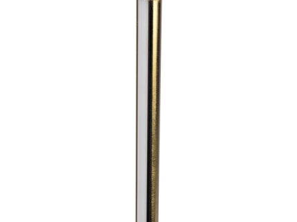 Prism - LED Floor Lamp With On / Off Switch Base - Gold / Marble