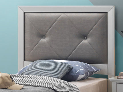 Padded Headboard Bed