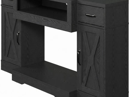 TV Stand With Adjustable Shelves & Double Doors