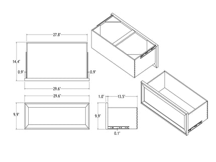 Melissa - Dresser With 6 Drawers