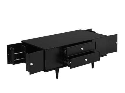 Modern Rectangle Coffee Table With Four Drawers