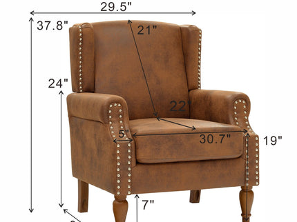 Decorative Chair With Stud Detailing