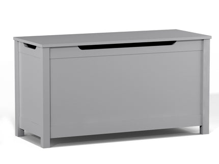 Toy Box Storage With Safety Hinged Lid