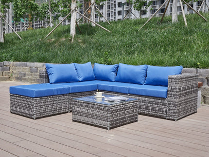 Patio Sofa With Cushions