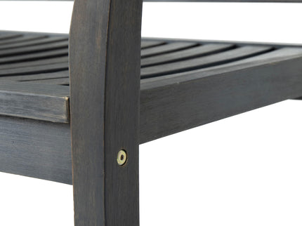 Baxter - Rocking Loveseat - Dark Gray