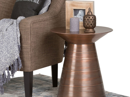 Sheridan - Handcrafted Metal Accent Table