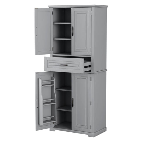 Bathroom Storage Cabinet With Drawer And Adjustable Shelf