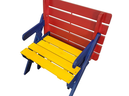 Kids Multi-Functional Arm Chair, Table With 2 Benches All-In-One Set