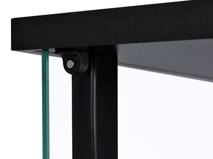 Serena - 4 Shelf Curio Cabinet - Black
