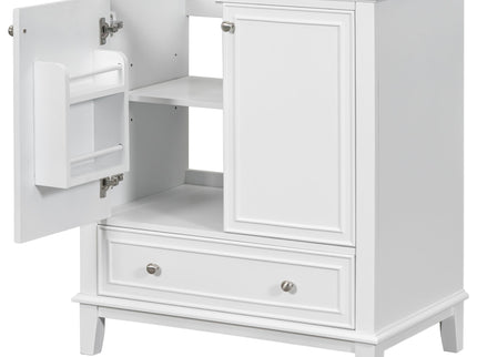 Modern Bathroom Vanity Base Only With Doors And Drawer
