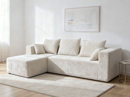 Modular Corner Sofa With Soft Fabric