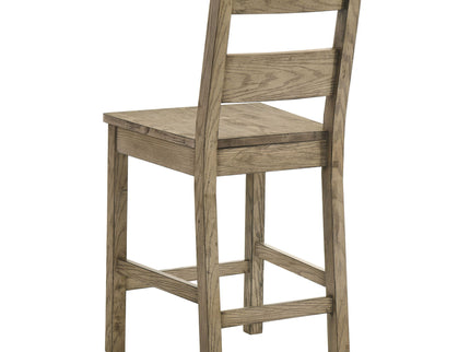 Cressley - Counter Chair (Set of 2) - Light Oak