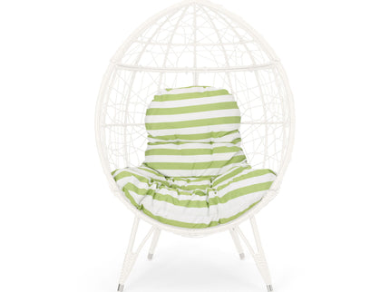 Cosmos - Round Hammered Iron Teardrop Chair
