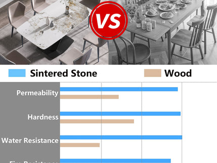 Modern Artificial Stone Pandora White Curved Metal Leg Dining Table, Can Accommodate 6-8 People - Antique White