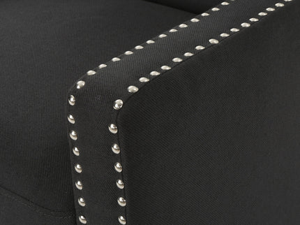 Classic Fabric Push Back Chair