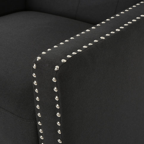 Classic Fabric Push Back Chair