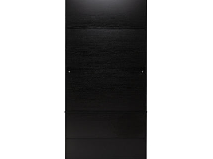 Fluted Kitchen Pantry Cabinet With 2 Large Drawers & 8 Door Spice Rack