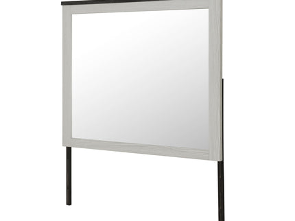 Avery - Mirror With Sleek Frame Large Scale Mirror For Dresser - Beige