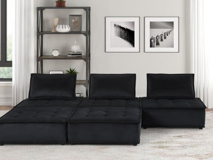Anna - Stylish Sectional Sofa Ottoman