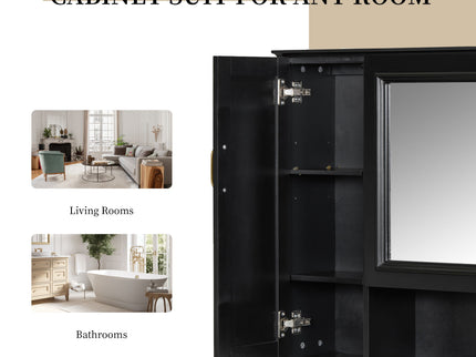 Modern Wall Mounted Medicine Cabinet With Mirror