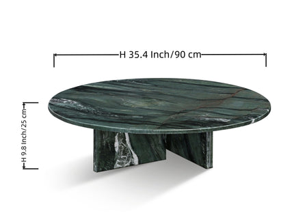 Luxury Coffee Table With Unique Veining, Unique Stone Design