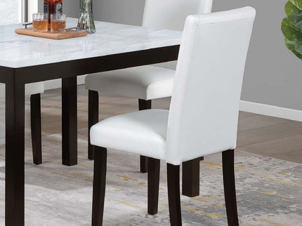 Dining Table With 4 Upholstered Side Chairs