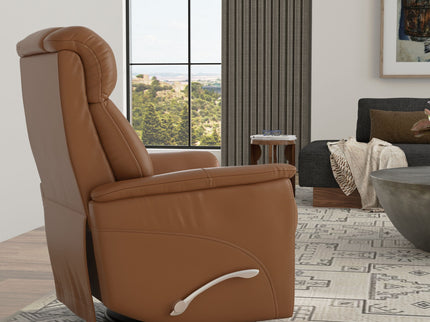 Bentley - Swivel Glider Recliner With Manual Adjustable Headrest & Footrest