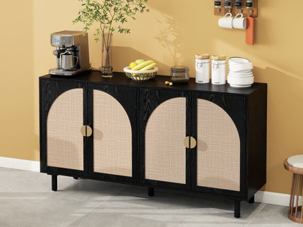 4 Door Cabinet, Customizable Storage System