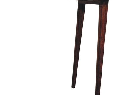 Solid Wood Curved Console Table