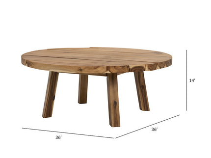 Round Table, Durable Solid Wood