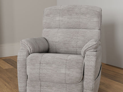 Lucie - Fabric Power Lift Chair - Gray
