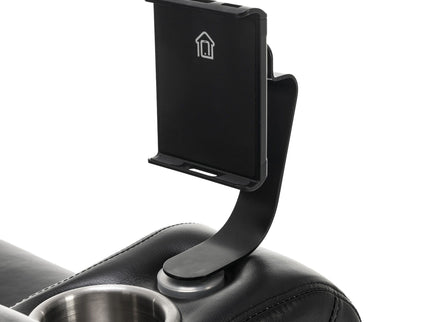 270 Degree Swivel Power Recliner With Tray Table, Phone Holder, Cup Holder, USB Port