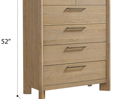 6 Drawer Chest - Tan