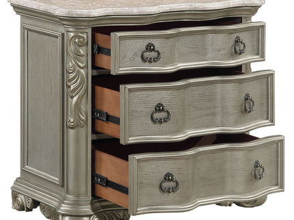 Bella - Nightstand - Champagne