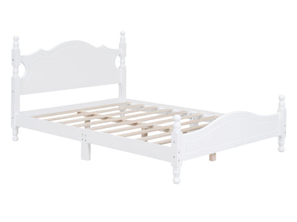 Platform Bed Frame With Slat Support