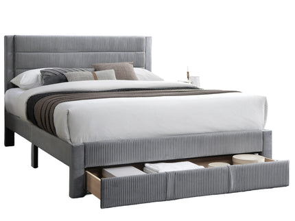 Contemporary Bed With Storage Drawer