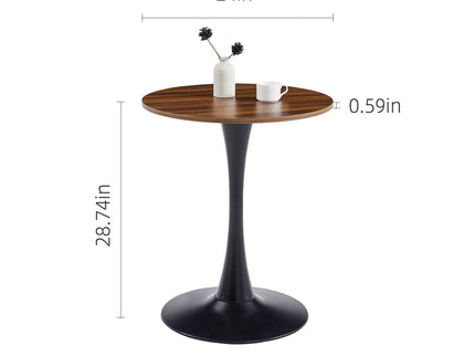Round Dining Table With Tulip Style Base