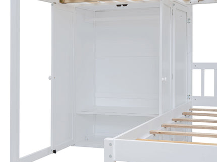 Bunk Bed With Wardrobe, Drawers