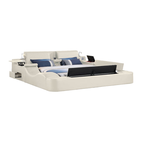 Zoya - Smart Multifunctional Bed, Built In Bluetooth Speakers, USB Charging