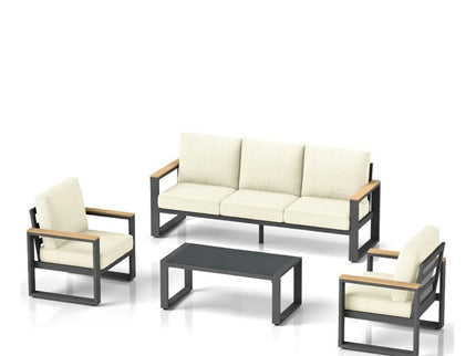 Modern Outdoor Sofa Set With Coffee Table