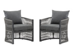 Dark Gray / 2 Pieces