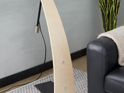 Robyn - Floor Lamp - Natural / Black