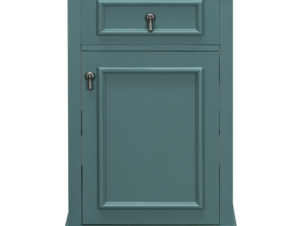 Elegant Bathroom Vanity With Ceramic Sink, Soft Close Door, Adjustable Shelf